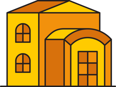 Ev Binası Simgesi Clipart