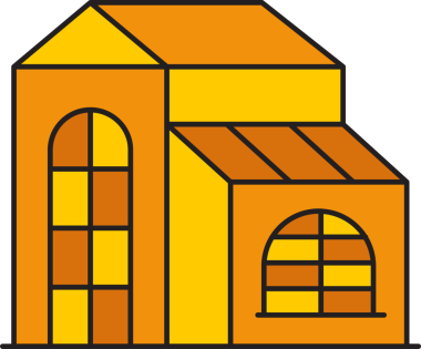 Ev Binası Simgesi Clipart