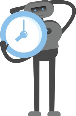 İnsansı Robot Karakter Tutma Saati