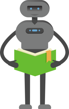 İnsansı Robot Karakteri Okuma Kitabı