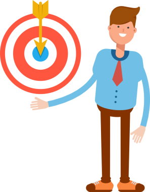 İş Adamı Karakteri Tutma Dartı