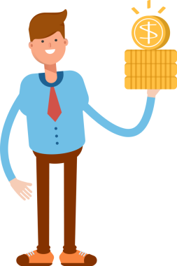 İşadamı Karakteri Dolar Tutuyor