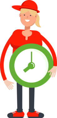 Kız Karakter Tutma Saati