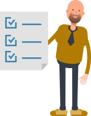 Kel İşadamı Karakteri ve Kontrol Listesi Belgesi