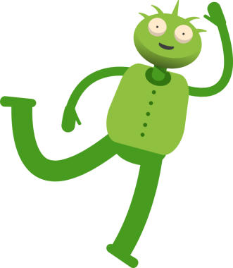 Sevimli Canavar Zıplama ve Uçma