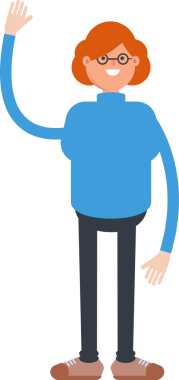 İnek Kadın Karakteri Tek Elini Kaldırıyor