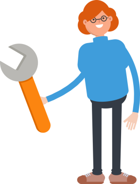 İnek Kadın Karakter Tutma Anahtarı Aracı