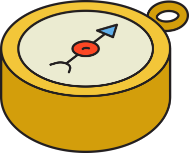 Navigasyon Pusula Simgesi Clipart