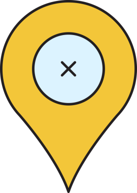 Harita iğne simgesi Clipart