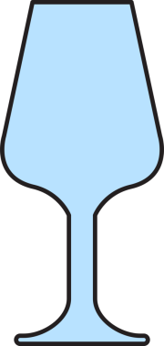 Şarap Camı Simgesi Clipart