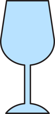 Şarap Camı Simgesi Clipart