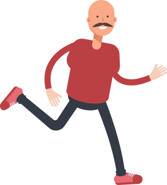 Kel Adam Karakterinin Çizimi