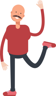 Kel Adam Karakterinin Resmedilmesi Rahatlatıcı İllüzyon