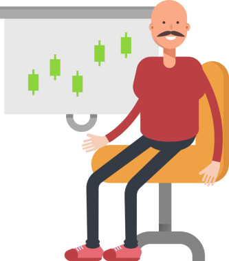 Kel Adam Karakterinin İllüstrasyonu