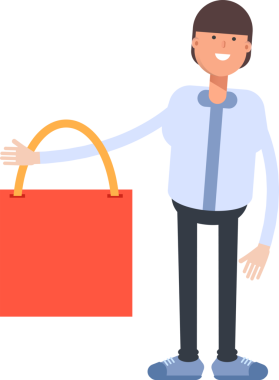 Illustration of Businessman Character