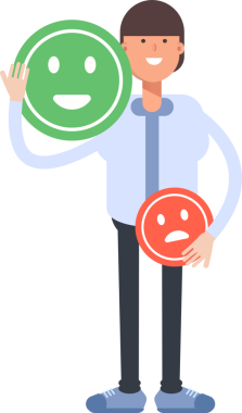 Illustration of Businessman Character