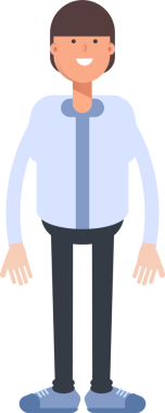 Illustration of Businessman Character