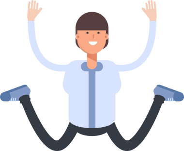 Illustration of Businessman Character