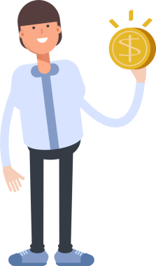 Illustration of Businessman Character