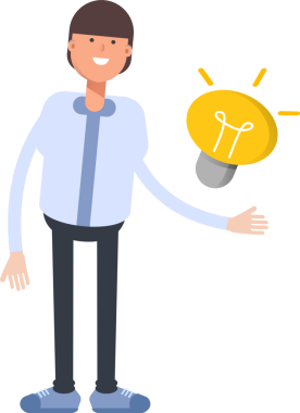 Illustration of Businessman Character