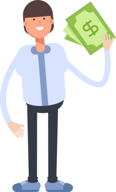 Illustration of Businessman Character