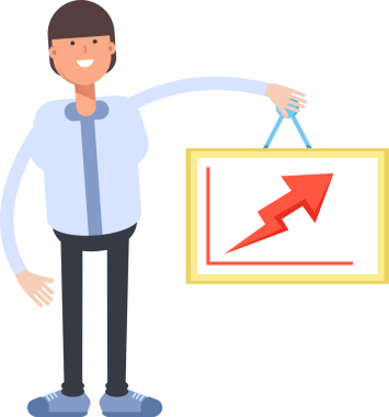 Illustration of Businessman Character