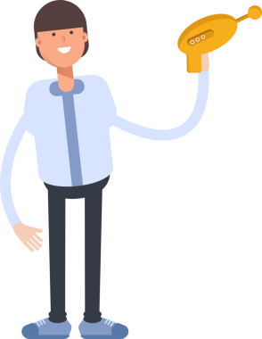 Illustration of Businessman Character