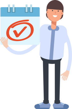 Illustration of Businessman Character