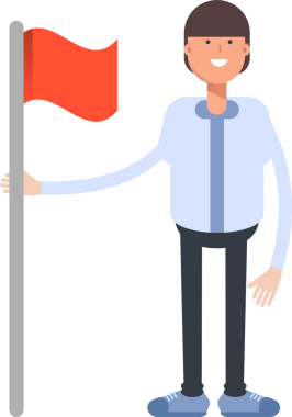 Illustration of Businessman Character