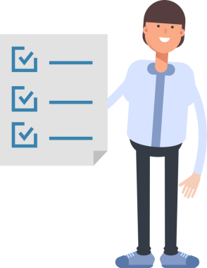 Illustration of Businessman Character