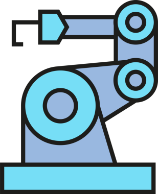 Endüstriyel Robot Kol Simgesi