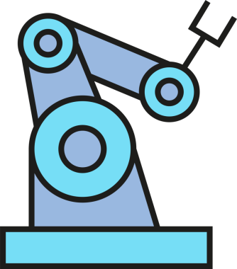 Endüstriyel Robot Kol Simgesi