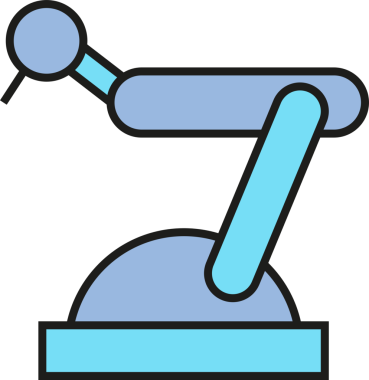 Endüstriyel Robot Kol Simgesi