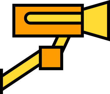 Cctv Simge İllüstrasyon Klibi