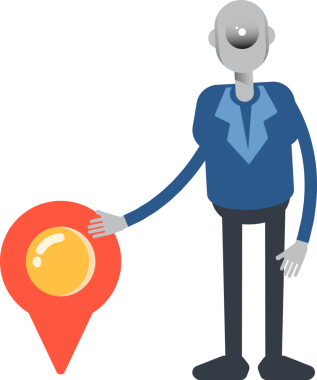 Robot Çalışan Karakteri ve Konum Şifresi