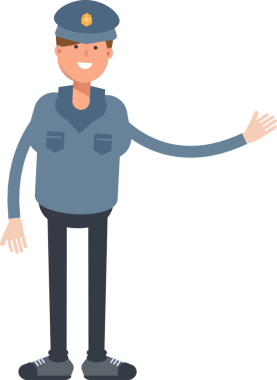 Polis Karakteri ve Tebrik Eli