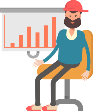 Kırmızı Başlık Karakteri Giyen Adam Clipart