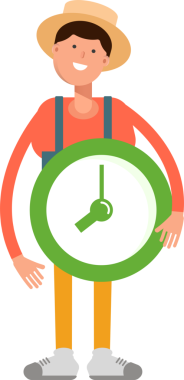 Çiftçi Karakteri Tutma Saati