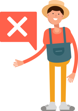 Çiftçi Karakteri ve Yanlış İşaret