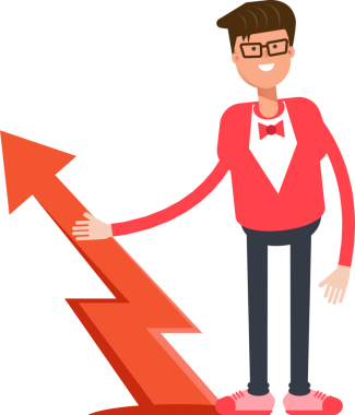 Kırmızı Giysili Adam Clipart