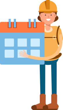 Kadın Dağcı Karakteri Tutma Takvimi