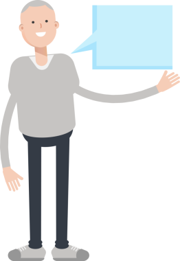 Erkek Çizgi Film Karakteri Clipart