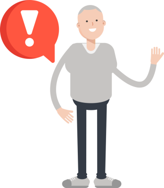 Erkek Çizgi Film Karakteri Clipart