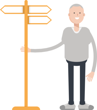 Erkek Çizgi Film Karakteri Clipart