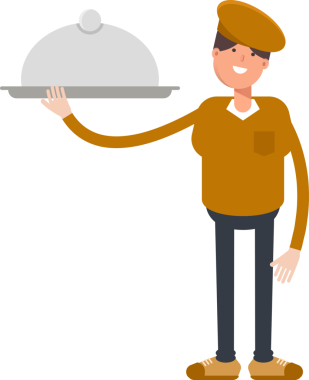 Cap Karakteri olan Çocuk Clipart