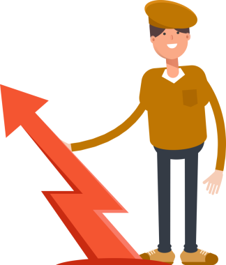 Cap Karakteri olan Çocuk Clipart