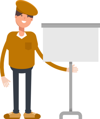 Cap Karakteri olan Çocuk Clipart