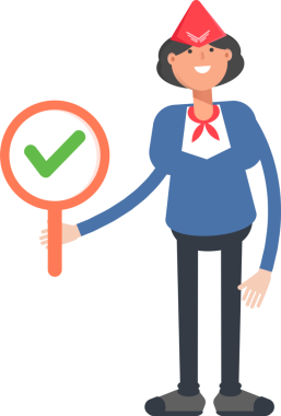 Hava Ev Sahibi Karakteri Deneme İşareti Gösteriliyor