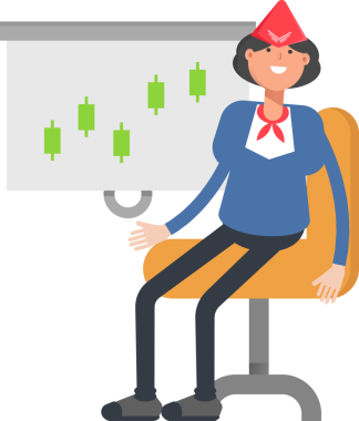 Hava Hostesi Karakteri Sunar Mum Şeması