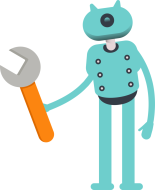 Robot Karakteri Tutma Anahtarı Aracı